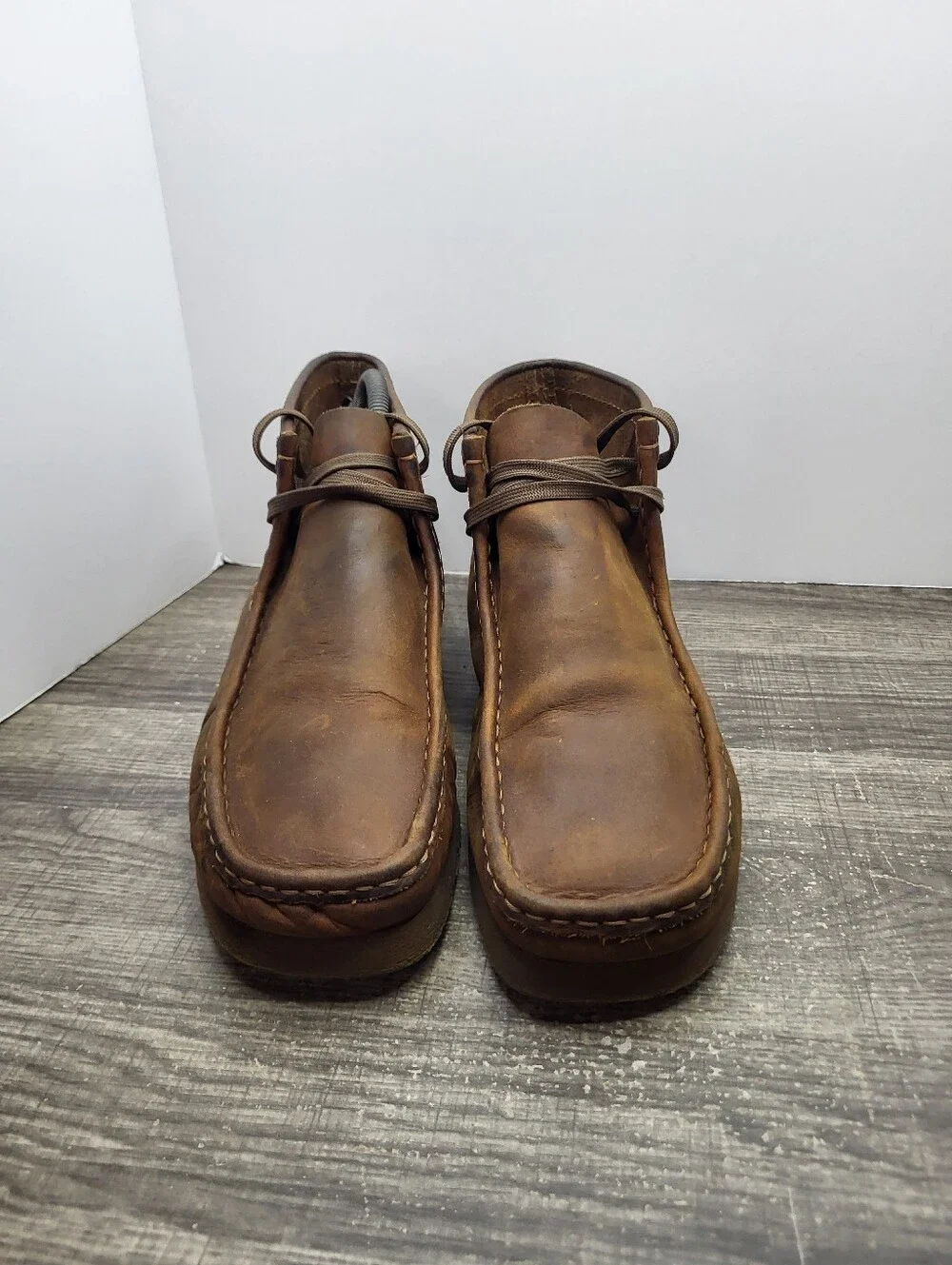Clarks Collection Wallabees Shoes Men Size 11 Leather Moccasin 11826